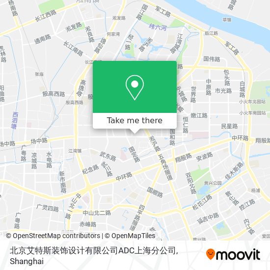 北京艾特斯装饰设计有限公司ADC上海分公司 map