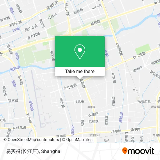 易买得(长江店) map