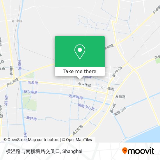 横泾路与南横塘路交叉口 map