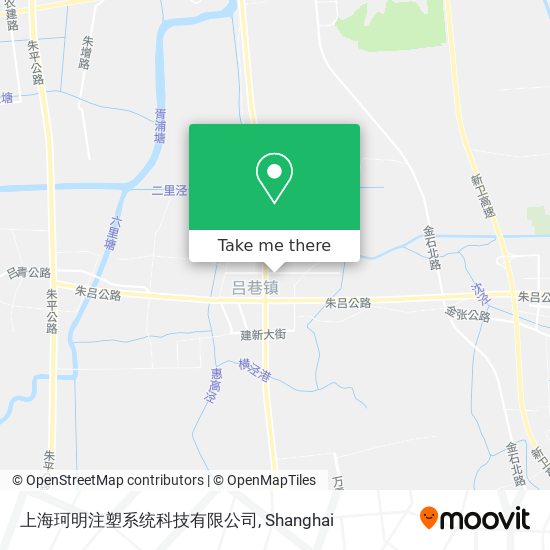 上海珂明注塑系统科技有限公司 map