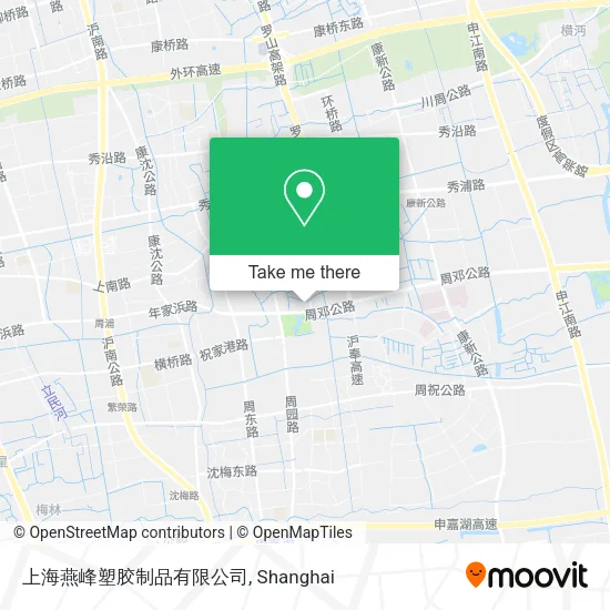 上海燕峰塑胶制品有限公司 map