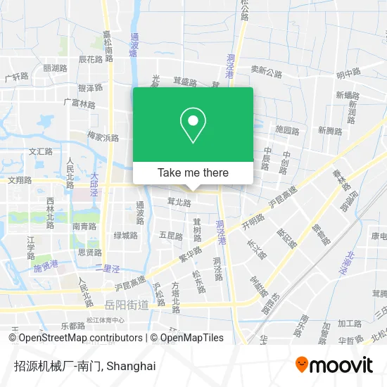 招源机械厂-南门 map