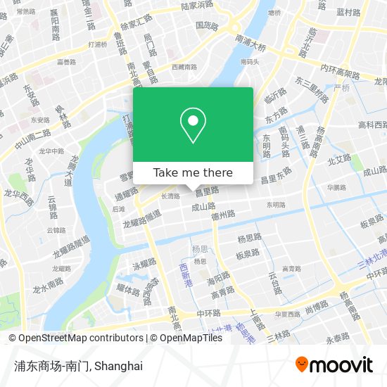 浦东商场-南门 map