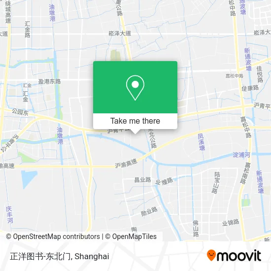 正洋图书-东北门 map