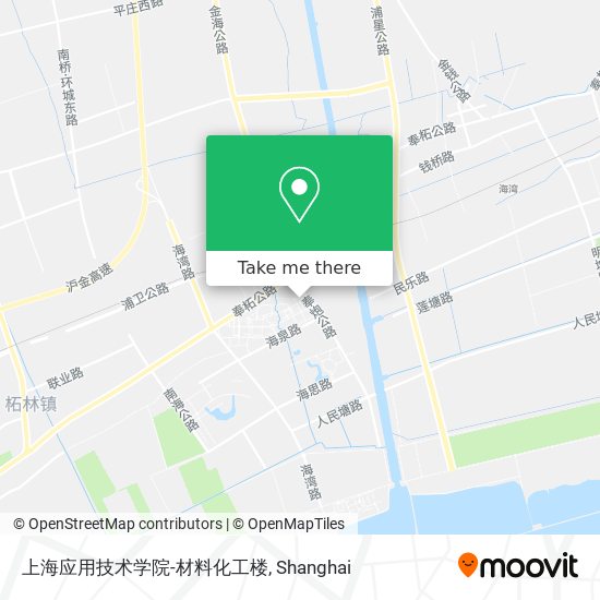 上海应用技术学院-材料化工楼 map