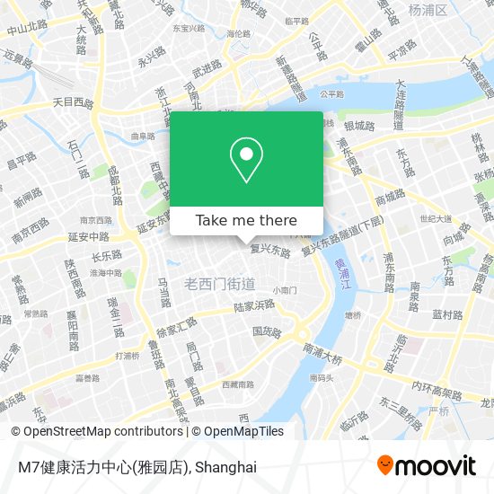 M7健康活力中心(雅园店) map