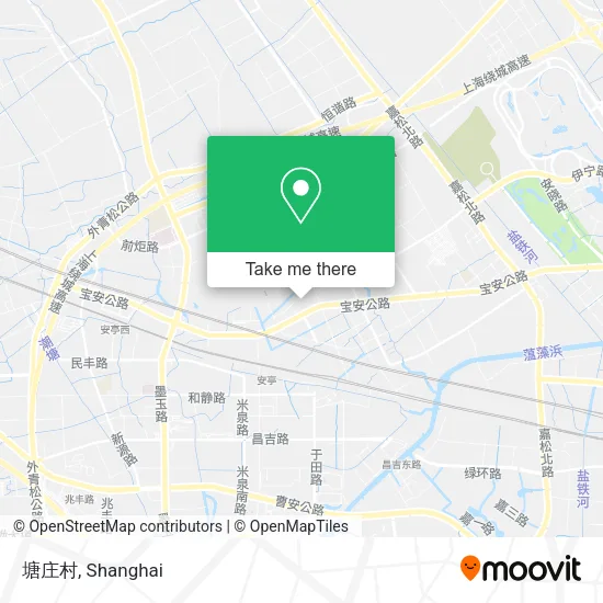 塘庄村 map