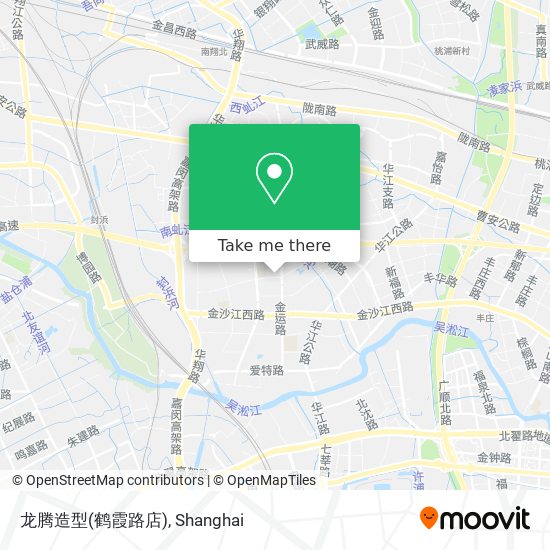 龙腾造型(鹤霞路店) map