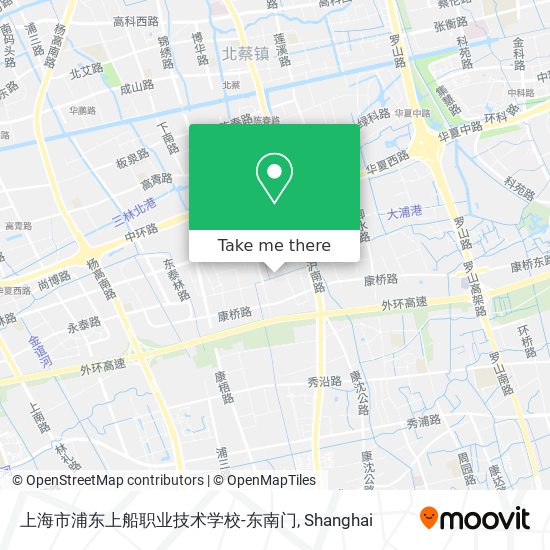 上海市浦东上船职业技术学校-东南门 map