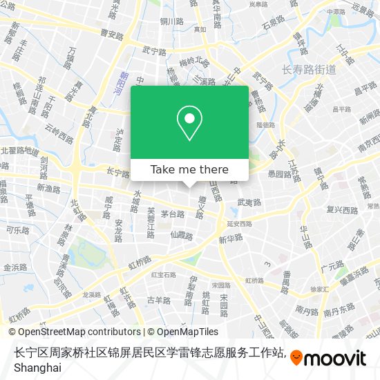 长宁区周家桥社区锦屏居民区学雷锋志愿服务工作站 map