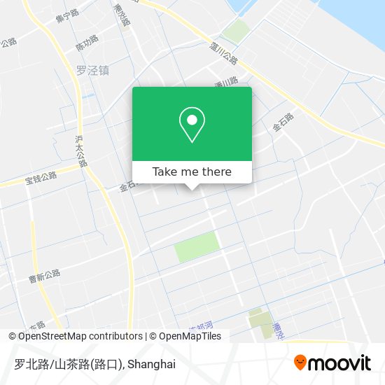 罗北路/山茶路(路口) map
