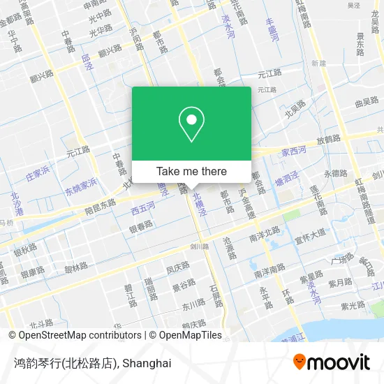 鸿韵琴行(北松路店) map