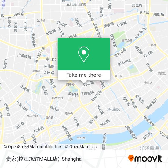 贵家(控江旭辉MALL店) map