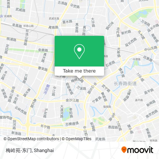 梅岭苑-东门 map