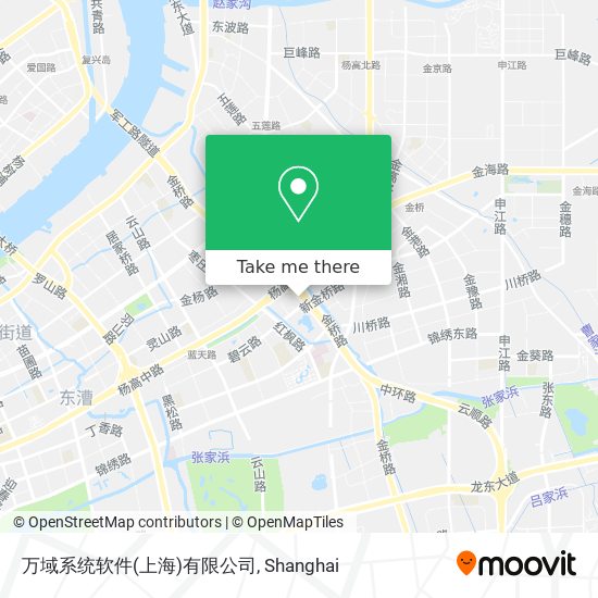 万域系统软件(上海)有限公司 map