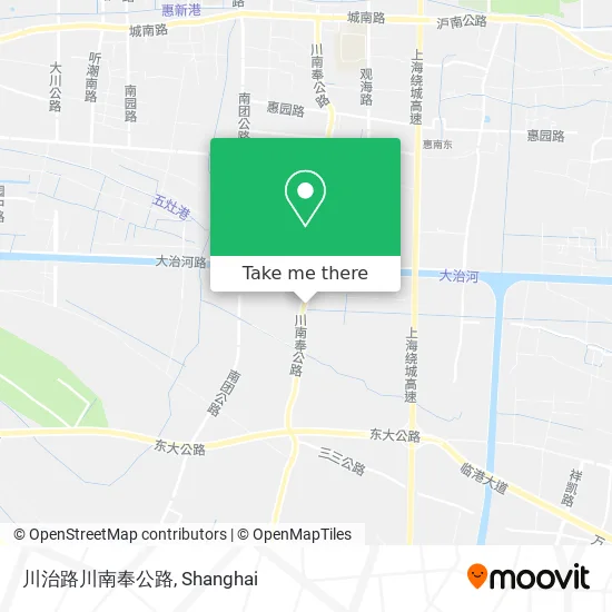 川治路川南奉公路 map