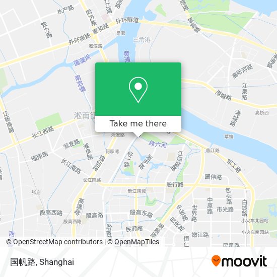 国帆路 map