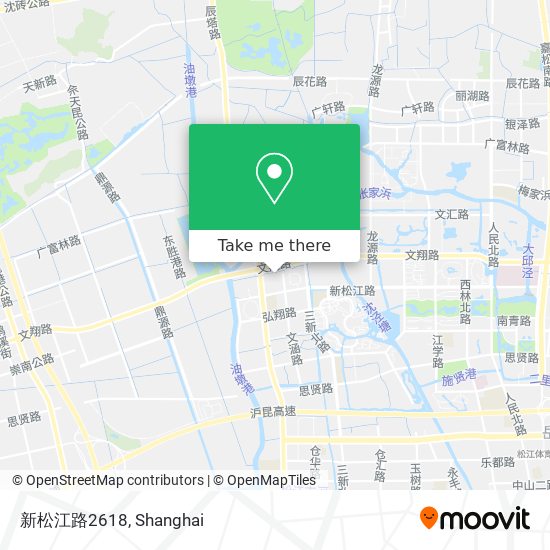 新松江路2618 map