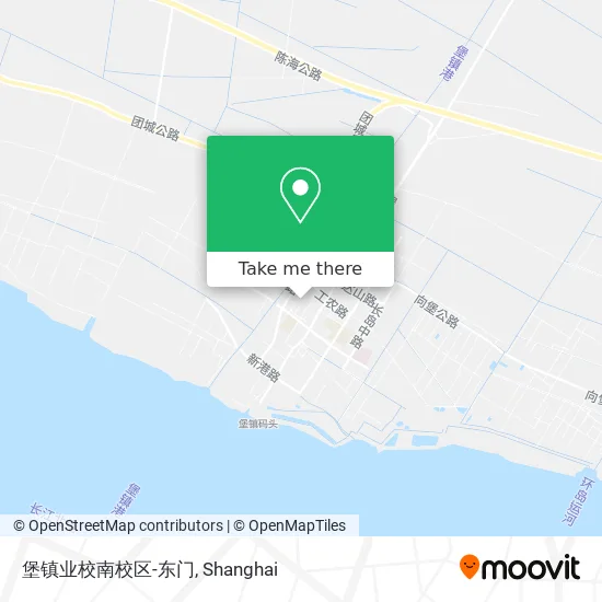 堡镇业校南校区-东门 map