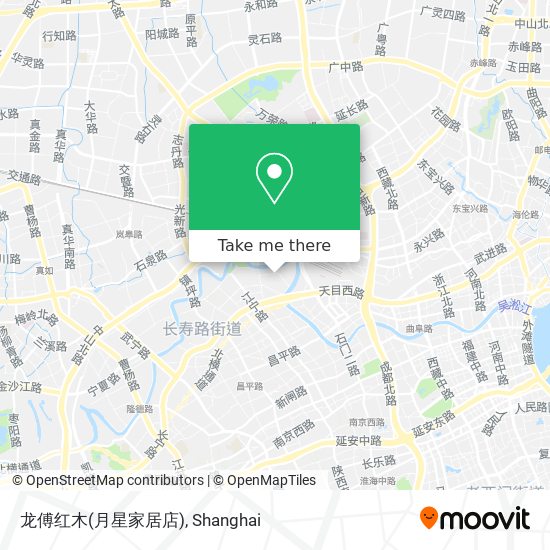 龙傅红木(月星家居店) map