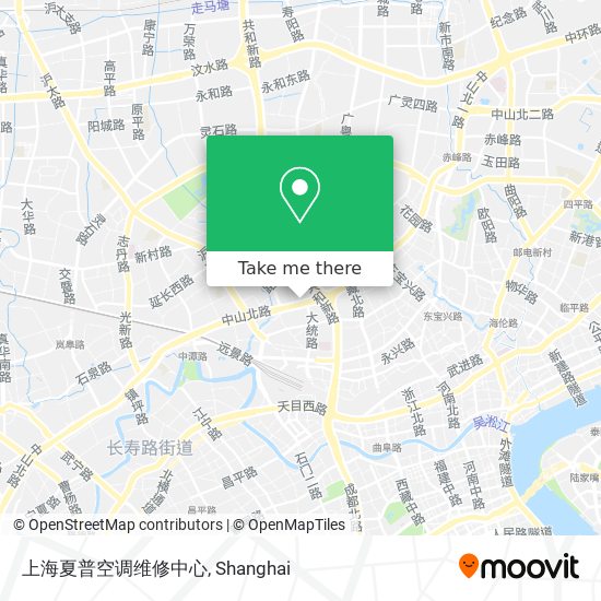 上海夏普空调维修中心 map