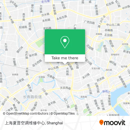 上海夏普空调维修中心 map