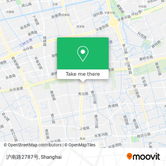 沪南路2787号 map