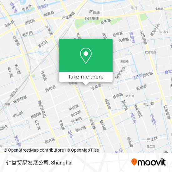 钟益贸易发展公司 map