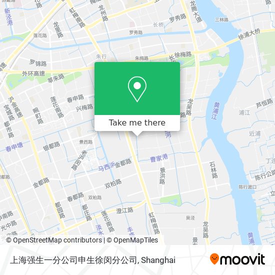 上海强生一分公司申生徐闵分公司 map