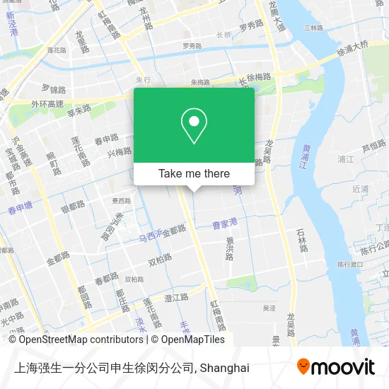 上海强生一分公司申生徐闵分公司 map