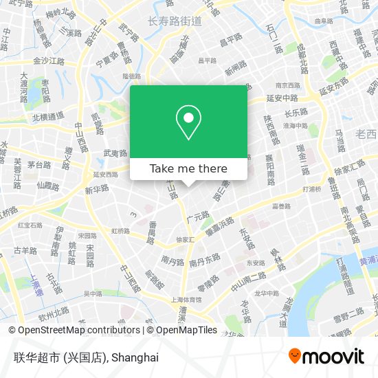 联华超市 (兴国店) map