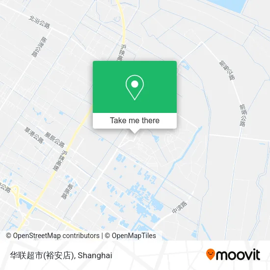 华联超市(裕安店) map