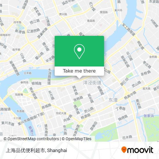 上海品优便利超市 map