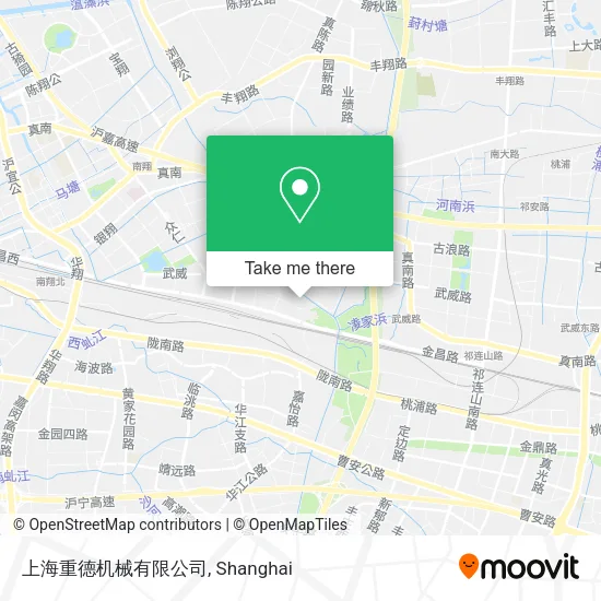 上海重德机械有限公司 map