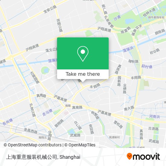 上海重意服装机械公司 map