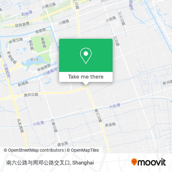 南六公路与周邓公路交叉口 map