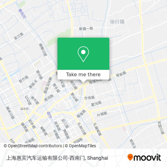 上海惠宾汽车运输有限公司-西南门 map