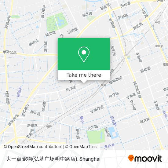 大一点宠物(弘基广场明中路店) map