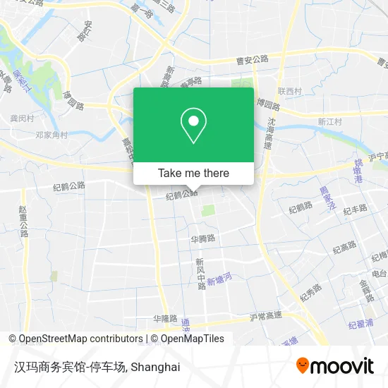 汉玛商务宾馆-停车场 map