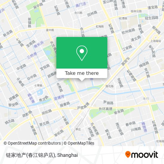链家地产(春江锦庐店) map