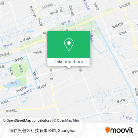 上海仁帆包装科技有限公司 map