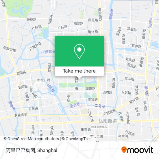 阿里巴巴集团 map
