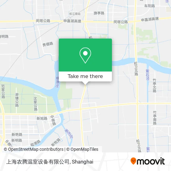 上海农腾温室设备有限公司 map
