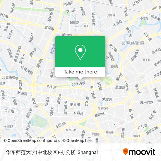 华东师范大学(中北校区)-办公楼 map
