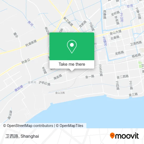 卫西路 map