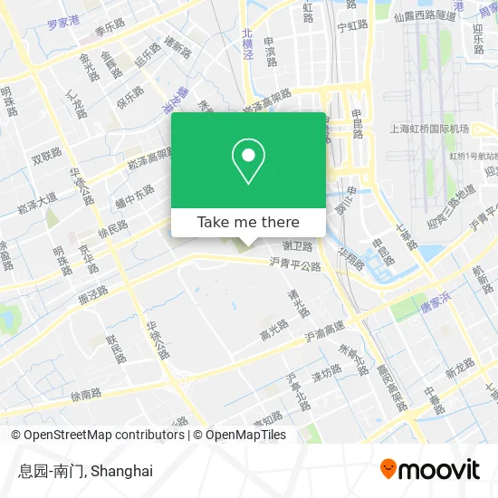 息园-南门 map
