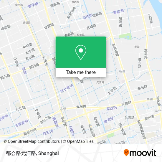 都会路元江路 map