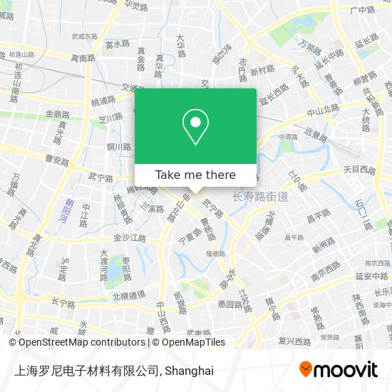上海罗尼电子材料有限公司 map