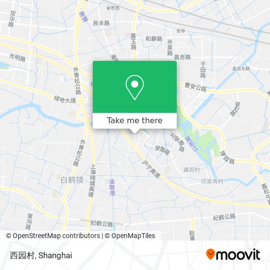 西园村 map