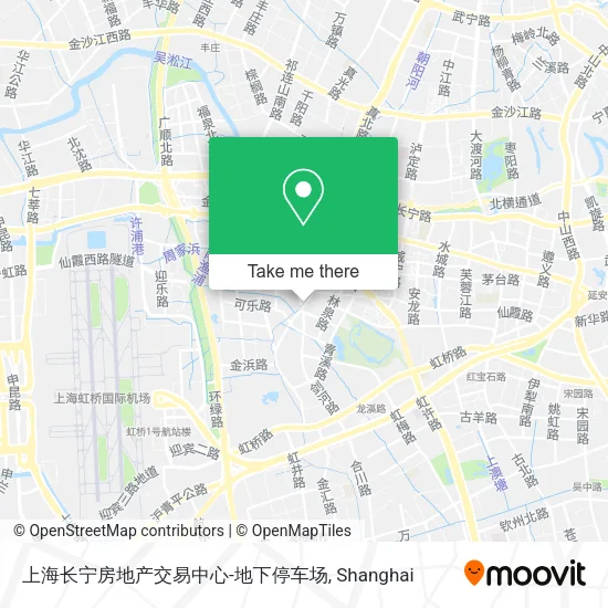 上海长宁房地产交易中心-地下停车场 map